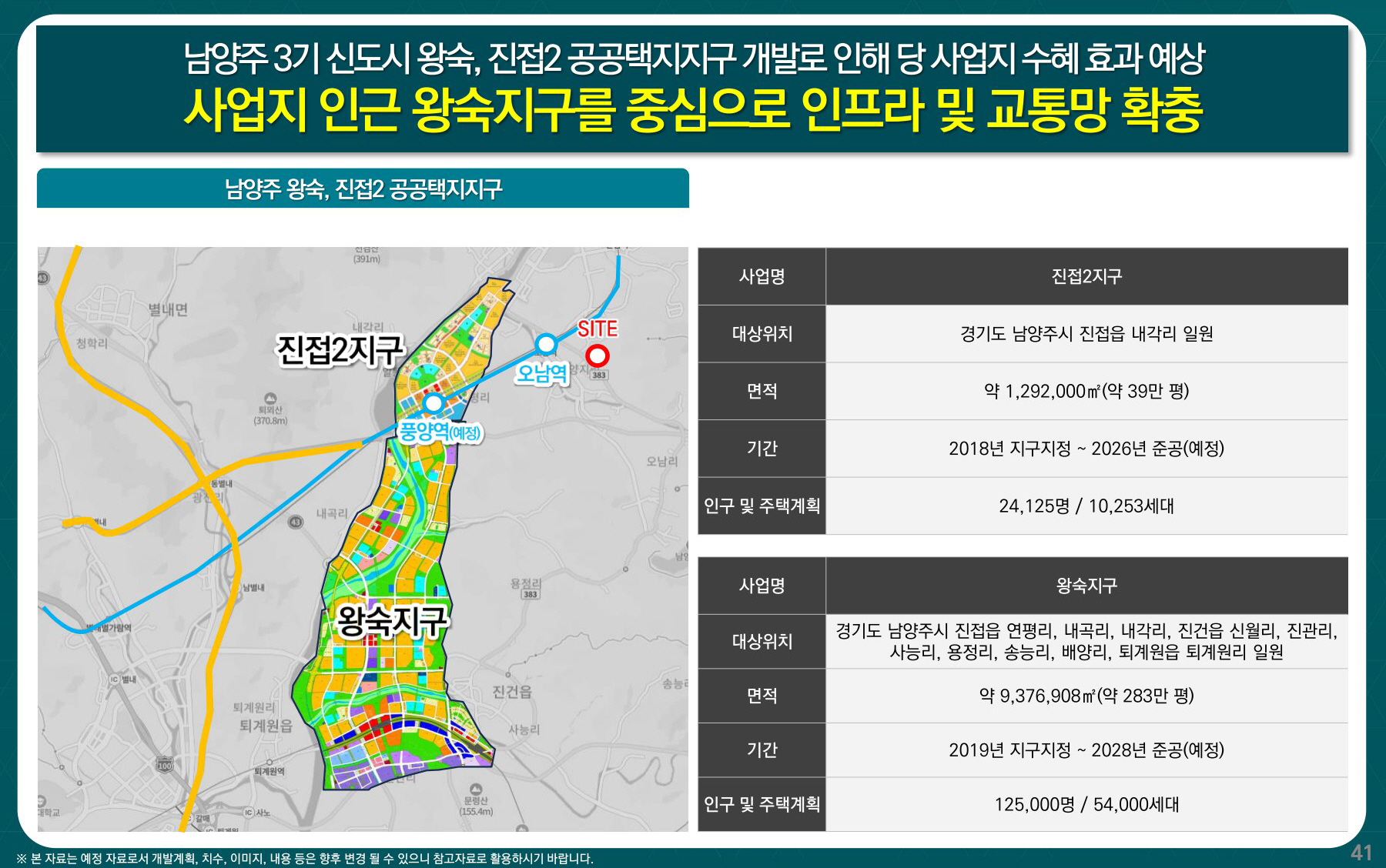 오남역 서희스타힐스 개발계획